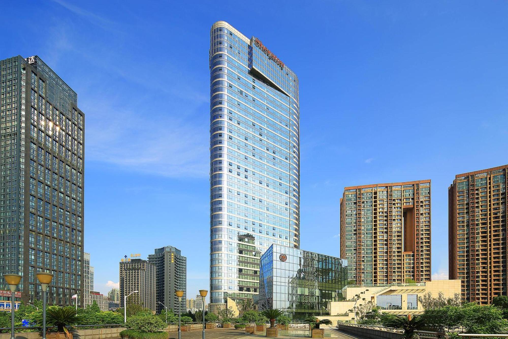 Sheraton Grand Hangzhou Binjiang Hotel Exterior photo