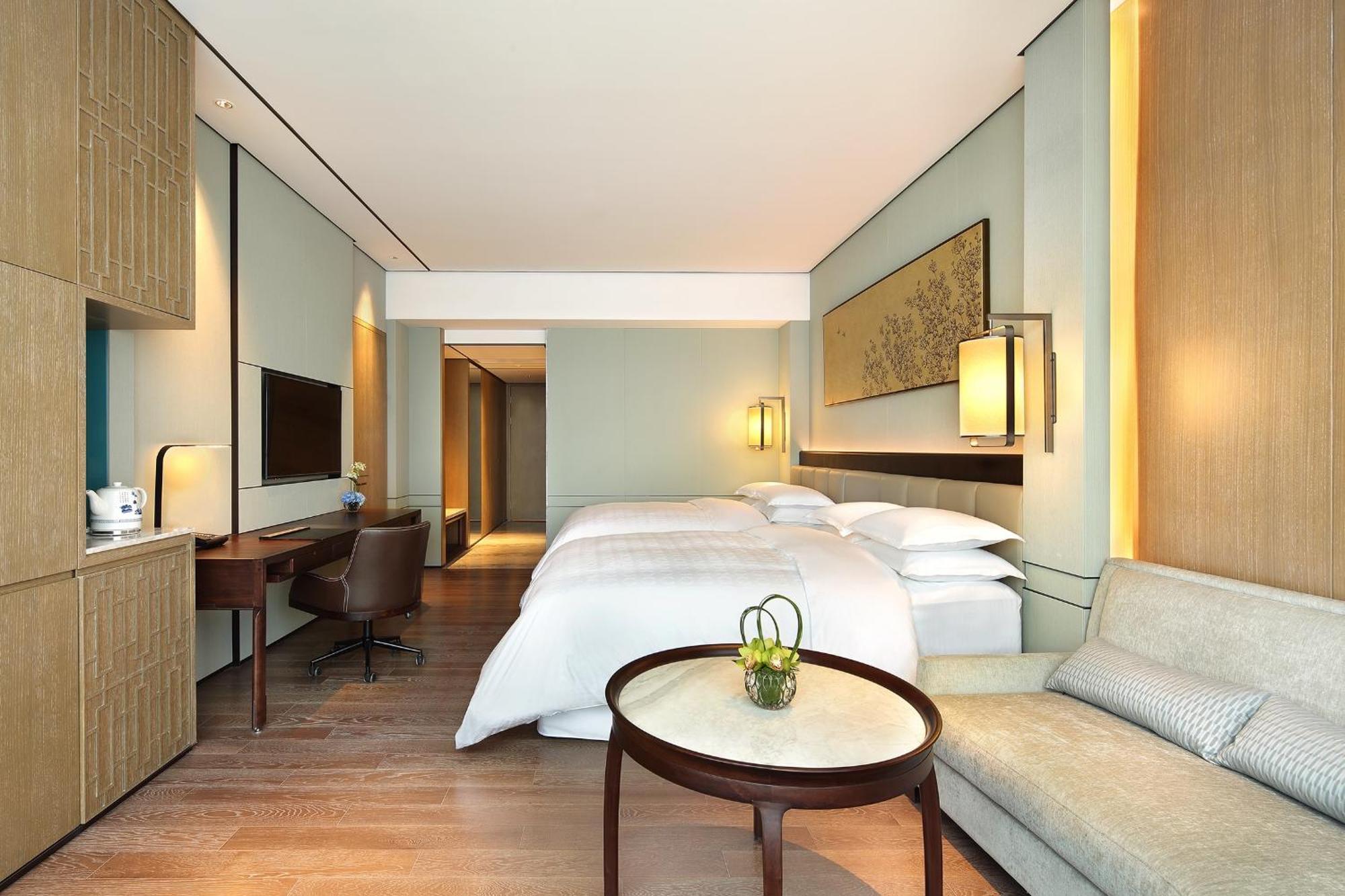 Sheraton Grand Hangzhou Binjiang Hotel Exterior photo
